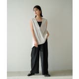 ショルダータックVネックベスト 韓国 夢展望 | 夢展望 | 詳細画像15