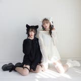 オーガンジーフリル編みニーハイソックス 量産型 地雷系 夢展望 | DearMyLove | 詳細画像3 