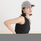 ストラップ付きサテンキャップ【2WAY】 韓国 夢展望 | 夢展望 | 詳細画像1