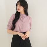 フリルスタンドカラーブラウス 韓国 夢展望 | 夢展望 | 詳細画像5