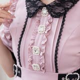 キラキラビジューオフショルフリルワンピース 量産型 地雷系 | 夢展望 | 詳細画像26 