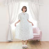 上品胸開きフリルワンピース 量産型 地雷系 夢展望 | DearMyLove | 詳細画像2
