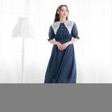 レース襟エアリージャガードワンピース 量産型 地雷系 夢展望 | DearMyLove | 詳細画像15 