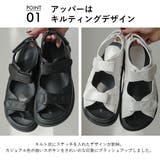 キルティングスポーツサンダル 韓国 夢展望 | 夢展望 | 詳細画像3