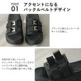 バックルベルトスライダーサンダル 韓国 夢展望 | 夢展望 | 詳細画像3