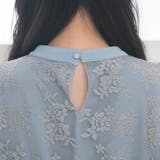 総レースリボン半袖ワンピース 韓国 夢展望 | 夢展望 | 詳細画像30