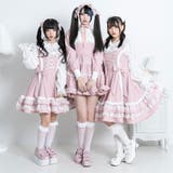 ミルフィーユフリルジャンパースカート mini Mー3L | DearMyLove | 詳細画像3