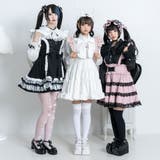 ミルフィーユフリルジャンパースカート mini Mー3L | DearMyLove | 詳細画像5