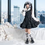 ミルフィーユフリルジャンパースカート mini Mー3L | DearMyLove | 詳細画像10
