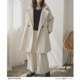 スタンドカラーミドルフレアコート 韓国 夢展望 | 夢展望 | 詳細画像3 