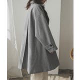 スタンドカラーミドルフレアコート 韓国 夢展望 | 夢展望 | 詳細画像6 