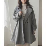 スタンドカラーミドルフレアコート 韓国 夢展望 | 夢展望 | 詳細画像9 