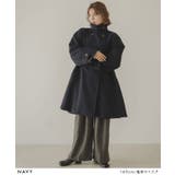 スタンドカラーミドルフレアコート 韓国 夢展望 | 夢展望 | 詳細画像13 