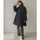 スタンドカラーミドルフレアコート 韓国 夢展望 | 夢展望 | 詳細画像14 