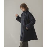 スタンドカラーミドルフレアコート 韓国 夢展望 | 夢展望 | 詳細画像16 