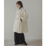 スタンドカラーミドルフレアコート 韓国 夢展望 | 夢展望 | 詳細画像24 