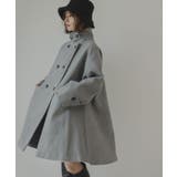 スタンドカラーミドルフレアコート 韓国 夢展望 | 夢展望 | 詳細画像34 