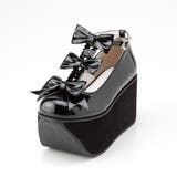 厚底トリプルリボンシューズ 量産型 地雷系 夢展望 | DearMyLove | 詳細画像11 