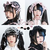 Emilyハートチャームヘッドドレス 量産型 地雷系 夢展望 | DearMyLove | 詳細画像1