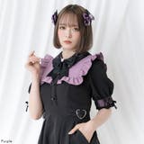 キラキラハートビジューレース2個セットリボンクリップ 量産型 地雷系 夢展望 | DearMyLove | 詳細画像16 