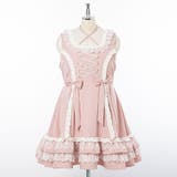 レースアップジャンパースカート middle 4Lー6L | DearMyLove | 詳細画像4 