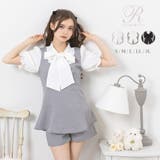 ボウタイシンプル半袖セットアップ 量産型 地雷系 夢展望 | DearMyLove | 詳細画像1