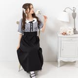 丸襟フリルリボン半袖ワンピース 量産型 地雷系 夢展望 | DearMyLove | 詳細画像23 