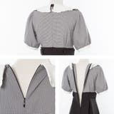 丸襟フリルリボン半袖ワンピース 量産型 地雷系 夢展望 | DearMyLove | 詳細画像34 