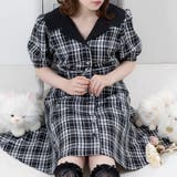 オープンカラーオトナフレンチワンピース 量産型 地雷系 夢展望 | DearMyLove | 詳細画像12 