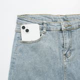 脚ビジュー魅せストレッチスキニーデニムパンツ 韓国 夢展望 | 夢展望 | 詳細画像16