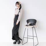 フリルサスペンダーワイドパンツ 量産型 地雷系 夢展望 | DearMyLove | 詳細画像10