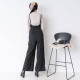フリルサスペンダーワイドパンツ 量産型 地雷系 夢展望 | DearMyLove | 詳細画像11