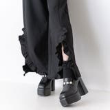 フリルサスペンダーワイドパンツ 量産型 地雷系 夢展望 | DearMyLove | 詳細画像15