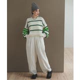 ボーダークロップドニット 韓国 夢展望 bohmal(ボマール) | 夢展望 | 詳細画像17 