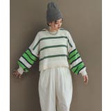 ボーダークロップドニット 韓国 夢展望 bohmal(ボマール) | 夢展望 | 詳細画像18 