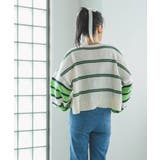 ボーダークロップドニット 韓国 夢展望 bohmal(ボマール) | 夢展望 | 詳細画像24 