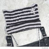 ポンポン付ねこ耳ボーダー編ニット帽 韓国 夢展望 | 夢展望 | 詳細画像10
