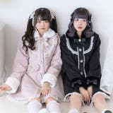 レースフリルビジュープリンセスリボンコート 量産型 地雷系 夢展望 | DearMyLove | 詳細画像8 