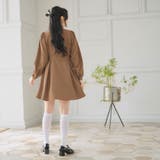 フリルスタンドカラー長袖ワンピース 韓国 夢展望 | 夢展望 | 詳細画像14