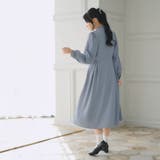 フリルスタンドカラー長袖ワンピース 韓国 夢展望 | 夢展望 | 詳細画像21