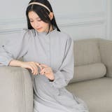 フリルスタンドカラーマキシワンピース 韓国 夢展望 | 夢展望 | 詳細画像7