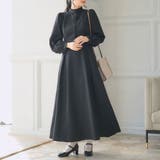 フリルスタンドカラーマキシワンピース 韓国 夢展望 | 夢展望 | 詳細画像9