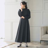 フリルスタンドカラーマキシワンピース 韓国 夢展望 | 夢展望 | 詳細画像10