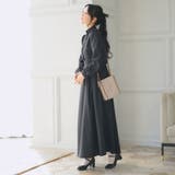 フリルスタンドカラーマキシワンピース 韓国 夢展望 | 夢展望 | 詳細画像12