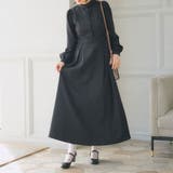 フリルスタンドカラーマキシワンピース 韓国 夢展望 | 夢展望 | 詳細画像13