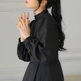 フリルスタンドカラーマキシワンピース 韓国 夢展望 | 夢展望 | 詳細画像16