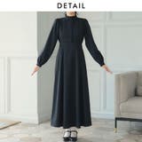 フリルスタンドカラーマキシワンピース 韓国 夢展望 | 夢展望 | 詳細画像19