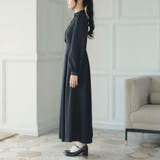 フリルスタンドカラーマキシワンピース 韓国 夢展望 | 夢展望 | 詳細画像21