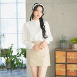 フリルスタンドカラーブラウス 韓国 夢展望 | 夢展望 | 詳細画像4