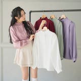 フリルスタンドカラーブラウス 韓国 夢展望 | 夢展望 | 詳細画像40